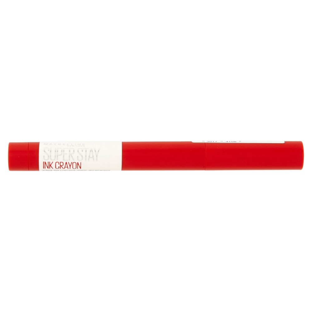 Maybelline New York Rossetto Matita SuperStay Ink Crayon Matte a Lunga Tenuta, 45 Hustle in Heels